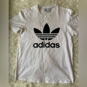 Adidas white T shirt size Small